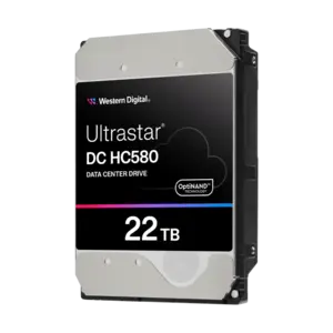 HDD 22TB WD Ultrastar DC HC580 7200 RPM - Imagine 1
