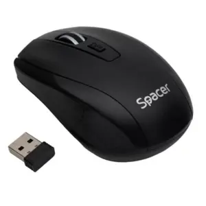 Mouse Spacer WS/BT 1600 DPI, wireless, 2.4GHz - Imagine 1