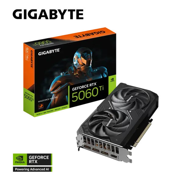 GeForce RTX 5060 Ti GAMING 16G Gigabyte 16GB GDDR6 - Imagine 7