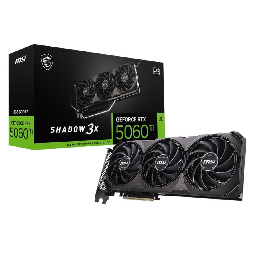 Msi GeForce RTX 5060 Ti 8G SHADOW 3X OC CLASSIC