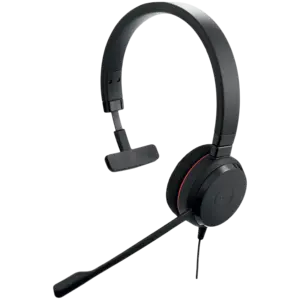 Casti Jabra Evolve 20 MS Mono USB, noise cancelling - Imagine 1