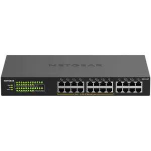Switch 24PT GIGE UNMNGED Netgear GS324P POE+ - Imagine 1