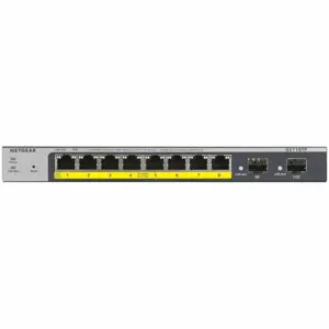 Switch 8P GE POE Netgear GS110TP-300EUS - Imagine 1