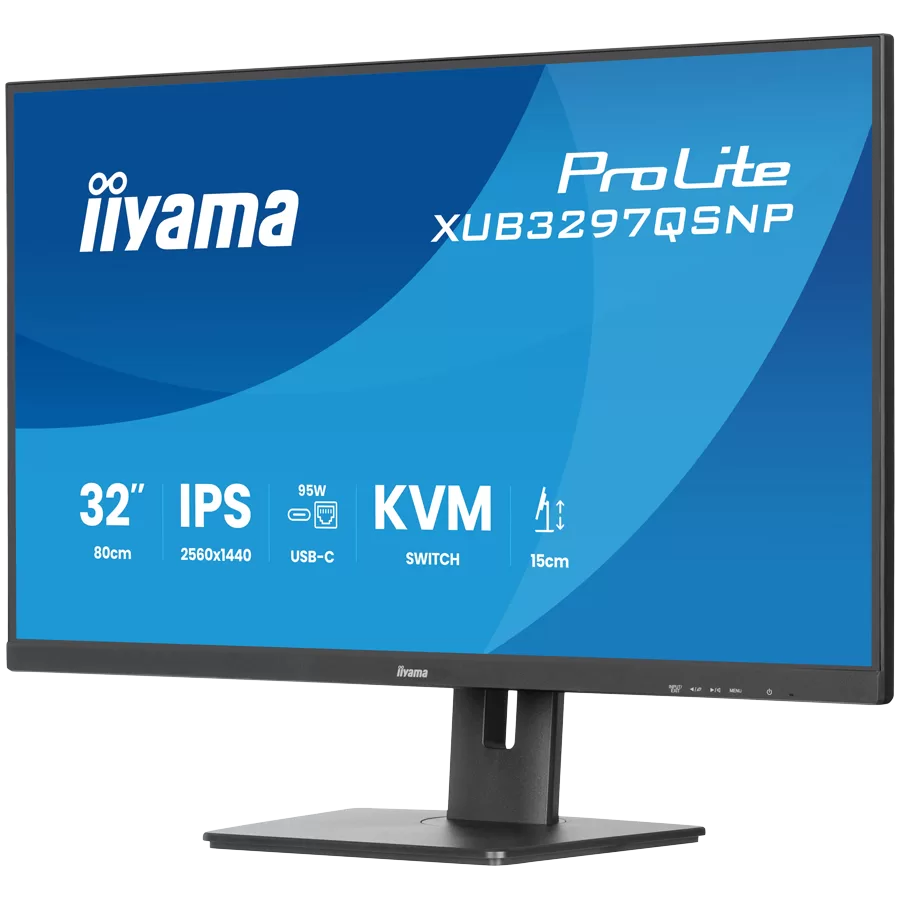 Monitor Iiyama XUB3297QSNP-B1 32" IPS 2560x1440 - Imagine 2