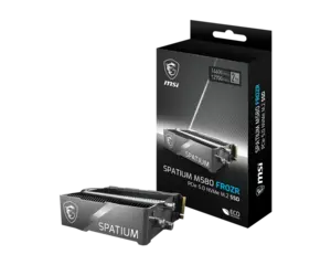 Msi Msi SPATIUM M580 PCIe 5.0 NVMe M.2 2TB FROZR