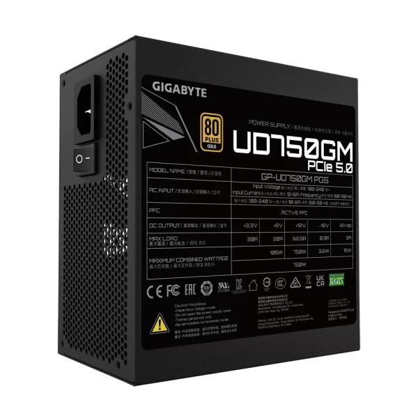 Gigabyte GP-UD750GM PG5 - Imagine 5
