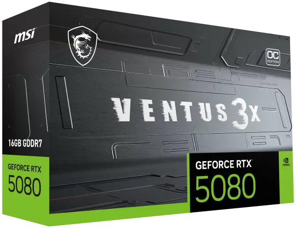 Msi GeForce RTX 5080 16G VENTUS 3X OC PLUS - Imagine 3