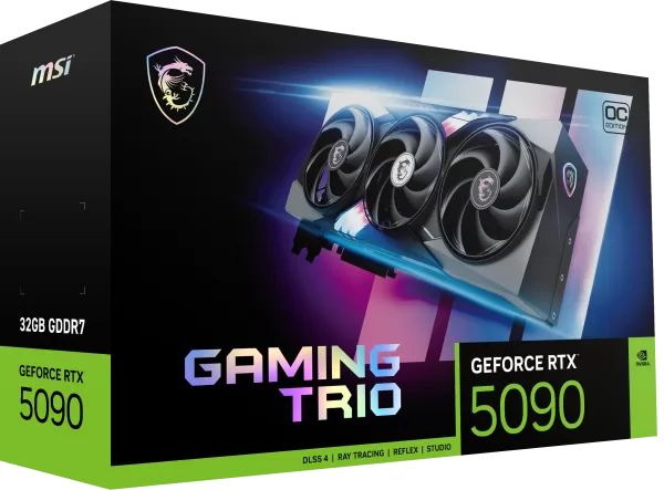 Msi GeForce RTX 5090 32G GAMING TRIO OC - Imagine 3