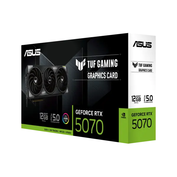 VGA ASUS TUF-RTX5070-12G-GAMING Placa video Asus - Imagine 12