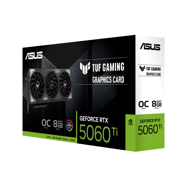 VGA ASUS TUF-RTX5060TI-O8G-GAMING Placa video 8GB - Imagine 10