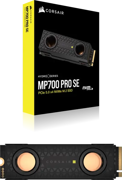 SSD NVMe M.2 Corsair MP700 PRO SE Hydro X 4TB - Imagine 7