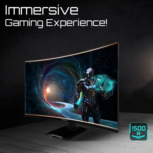 Monitor LED Gigabyte GS32QCA 31.5 Quad HD - Imagine 8