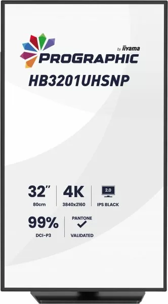 Monitor Iiyama HB3201UHSNP-B1 32 UHD 3840x2160 - Imagine 3