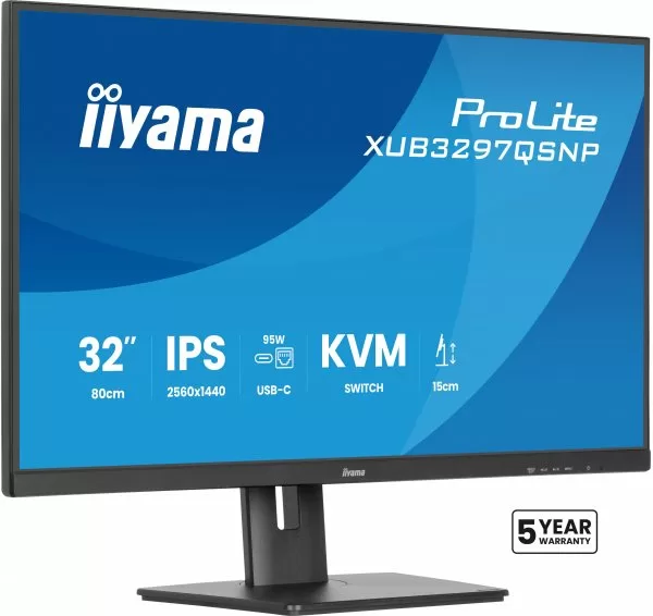 Monitor Iiyama XUB3297QSNP-B1 32" IPS 2560x1440 - Imagine 6