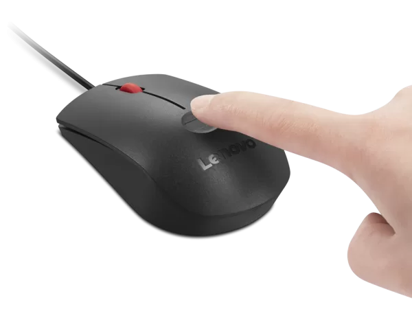 Mouse biometric USB Lenovo G3 cu amprenta digitala - Imagine 7