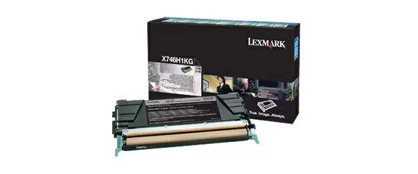 Toner Lexmark X746H1KG, 12K pagini, original - Imagine 2