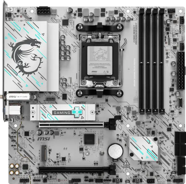 Placa de baza Msi B840M GAMING PLUS WIFI6E, AM5, DDR5 - Imagine 2