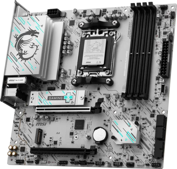 Placa de baza Msi B840M GAMING PLUS WIFI6E, AM5, DDR5 - Imagine 4