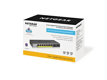 Switch 8P GE POE Netgear GS110TP-300EUS - Imagine 5