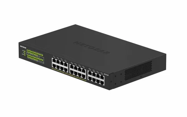 Switch 24PT GIGE UNMNGED Netgear GS324P POE+ - Imagine 7