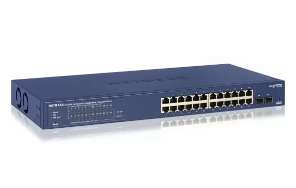 Switch Netgear GS724TP-200EUS 24P GE POE+ - Imagine 3