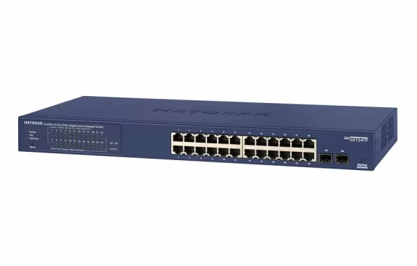 Switch Netgear GS724TP-200EUS 24P GE POE+ - Imagine 4