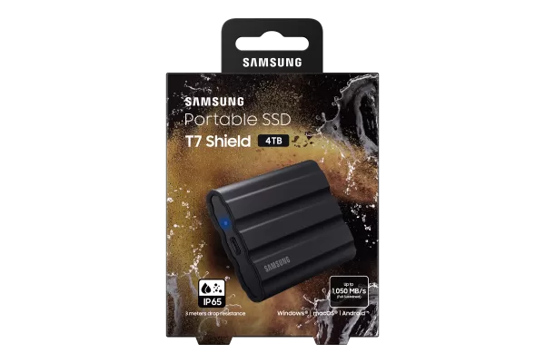SSD Portabil Samsung T7 Shield 1TB USB 3.2 IP65 - Imagine 8