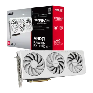 VGA ASUS PRIME-RX9070XT-O16G-WHITE Placa video Asus - Imagine 14