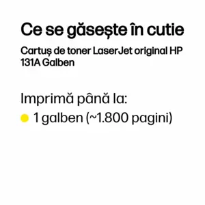Toner CF212A HP 1.8k pentru Color LaserJet Pro 200 - Imagine 4