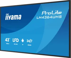 Monitor Iiyama LH4364UHS-B1AG 43'' UHD 3840x2160 60Hz - Imagine 6