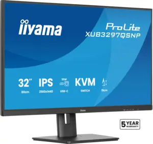 Monitor Iiyama XUB3297QSNP-B1 32" IPS 2560x1440 - Imagine 6