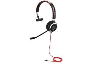 Casti mono Jabra Evolve 40 UC cu jack de 3.5mm - Imagine 2