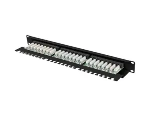Patch panel LANBERG PPU6-1124-B 24 porturi Cat.6 UTP - Imagine 5