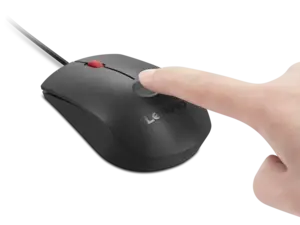 Mouse biometric USB Lenovo G3 cu amprenta digitala - Imagine 7