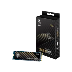Msi Msi SPATIUM M450 PCIe 4.0 NVMe M.2 500GB