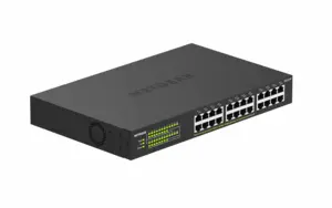 Switch 24PT GIGE UNMNGED Netgear GS324P POE+ - Imagine 8