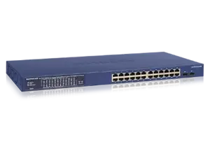 Switch Netgear GS724TPP-100EUS 24P GE HI-POWER POE+ - Imagine 2