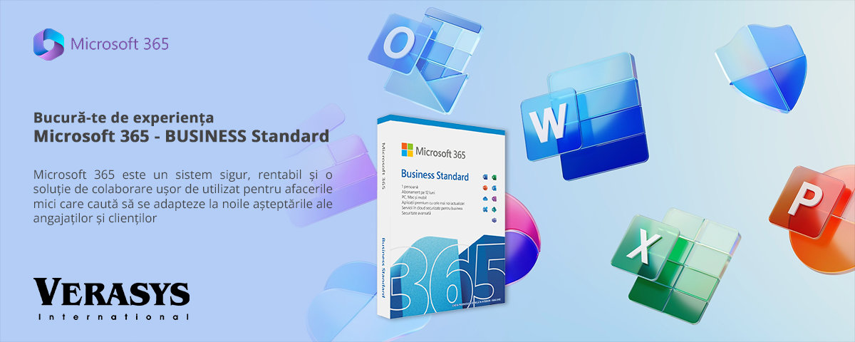 Bucura-va de experienta Microsoft 365 - BUSINESS Standard